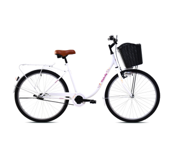 Adria Melody női városi 1 sebességes 26 kerékpár Fehér