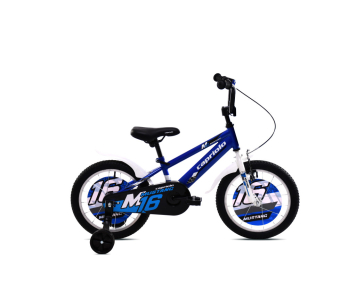 Capriolo Mustang 16" gyerek kerékpár Kék-Fehér