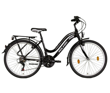 Koliken Cherry női felszerelt ATB kerékpár fekete