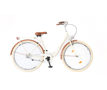 Neuzer Balaton Prémium 26 1 seb. városi kerékpár Krém-Barna