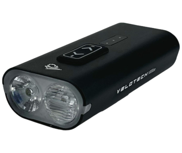 Velotech Pro 1000L első lámpa