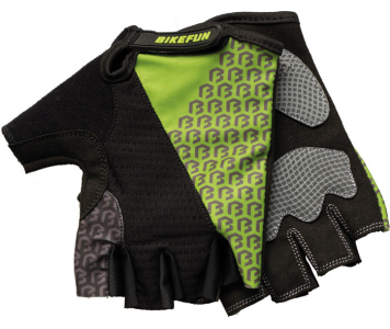 BikeFun Duke rövid kesztyű M zöld