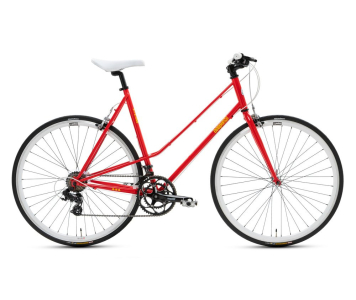 Csepel Torpedo 3* női 51cm fitness kerékpár Piros