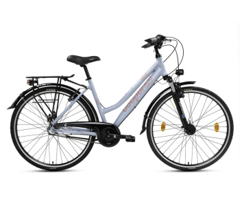 Csepel Spring 100 női városi kerékpár 19" Szürke