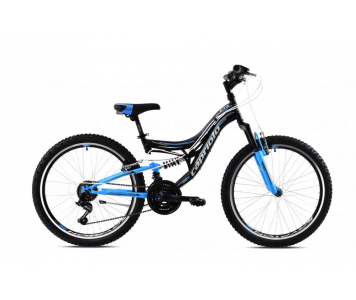 Capriolo CTX 240 24" gyerek kerékpár Fekete-Kék