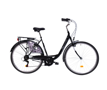 Capriolo Diana 6 sebességes női városi kerékpár 20" Fekete 2024
