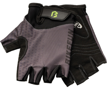 BikeFun Leader rövid kesztyű M szürke