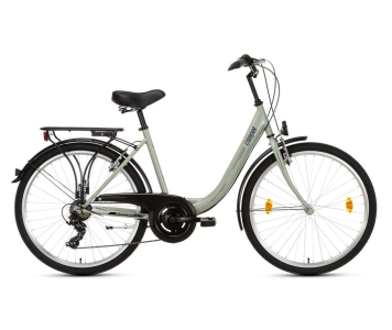 Csepel Budapest B 26 7 seb. városi kerékpár Szürke 2024