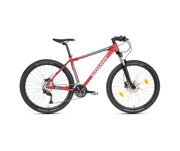 Woodlands Pro 2.1 27SP 27,5 / 16,5" MTB kerékpár Matt bordó