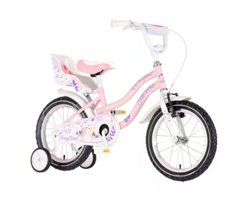 Visitor Song Bird 16 madárkás gyerek kerékpár rózsaszín