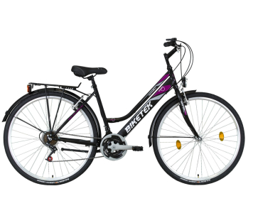 Biketek Maxwell női trekking kerékpár Fekete