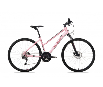 Woodlands Cross 2.1 női crosstrekking kerékpár 19" Rózsaszín