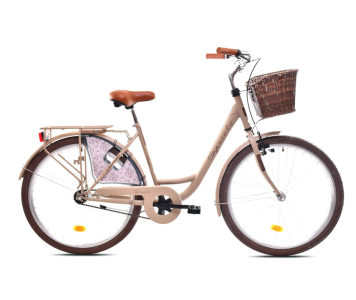 Capriolo Diana 26" 1 sebességes női városi kerékpár 18" Mattbézs