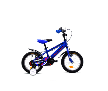 Capriolo Rocket 14" hátra tekerhető gyerek kerékpár Kék