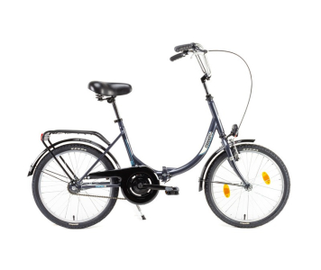 Csepel Camping kontrás összecsukható kerékpár Szürke