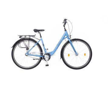 Neuzer Padova 28 3 sebességes 19" városi kerékpár Kék