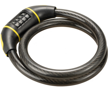 BikeFun Riddle 2 számzáraz spirál lakat