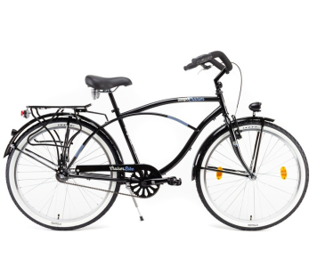Csepel Cruiser Neo férfi kontrás kerékpár Fekete