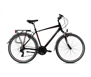 Capriolo Roadster Man 1.0 férfi trekking kerékpár 22" fekete