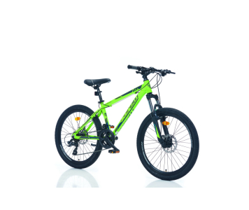 Corelli Via 2.3 24" gyerek MTB könnyűvázas kerékpár Zöld