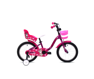 Capriolo Viola 16 gyerek kerékpár Lila-Pink