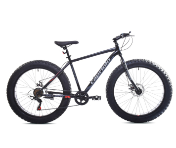 Capriolo Fatboy 26 fatbike kerékpár Fekete