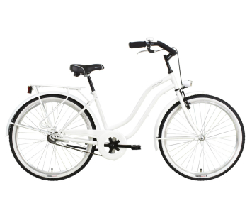 Koliken Cruiser kontrás női kerékpár Fehér