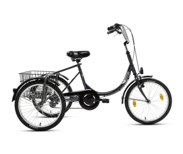 Csepel Camping három kerekű agyváltós kerékpár Szürke