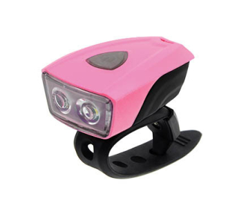 Koliken USB 2 ledes első lámpa pink