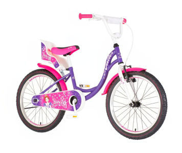 Visitor Princess 20 lila királylányos gyerek kerékpár
