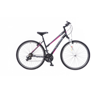 Neuzer X100 női 19" crosstrekking kerékpár Fekete-Pink
