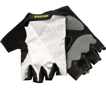 BikeFun Duke rövid kesztyű S fehér