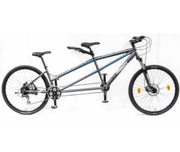 Csepel Tandem teleszkópos kerékpár Grafit