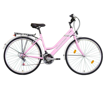 Biketek Maxwell női trekking kerékpár rózsaszín