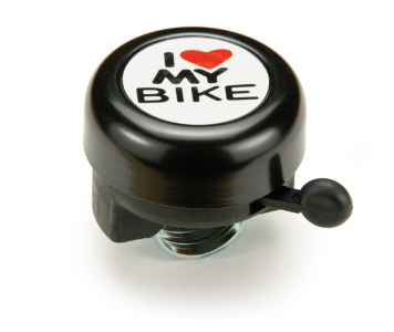 BikeFun I love csengő fekete