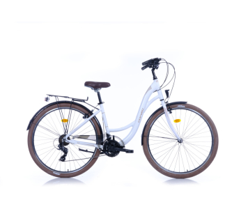 Corelli Glowie 28 könnyűvázas női trekking kerékpár 48 cm Fehér