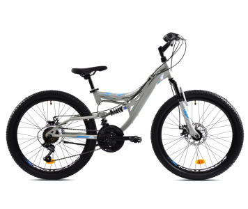 Capriolo CTX 240 24" gyerek kerékpár Szürke-Kék