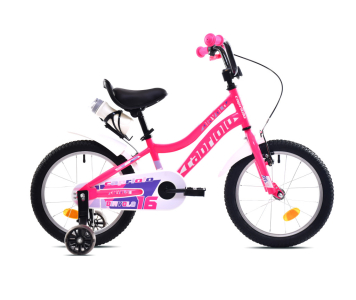 Capriolo Diavolo 16 gyerek kerékpár Rózsaszín-Fehér