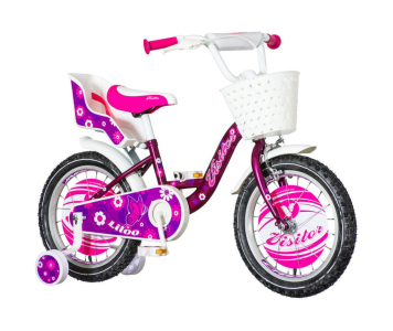 Visitor Liloo 16 pillangós gyerek kerékpár