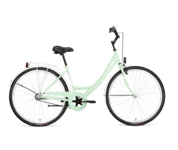 Koliken Jázmin 28 kontrás városi kerékpár Zöld