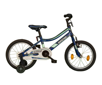 Biketek Smile fiú 16 gyermek kerékpár kék
