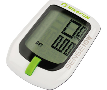 BikeFun Sense 10WL fehér vezeték nélküli kilométeróra