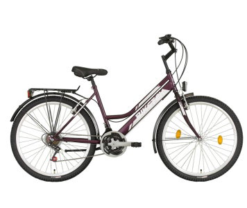 Biketek Oryx női City kerékpár lila