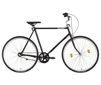 Koliken agyváltós férfi városi kerékpár Fekete