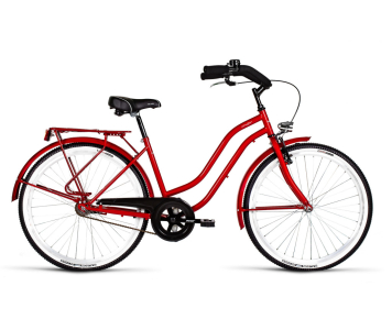 Koliken Cruiser kontrás női kerékpár bordó