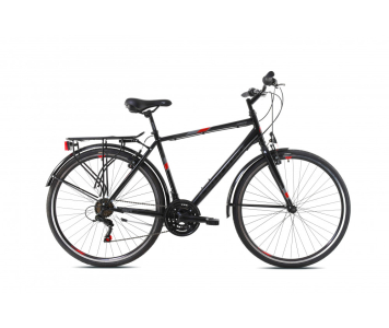 Capriolo Sunrise Man férfi trekking kerékpár Fekete 20"