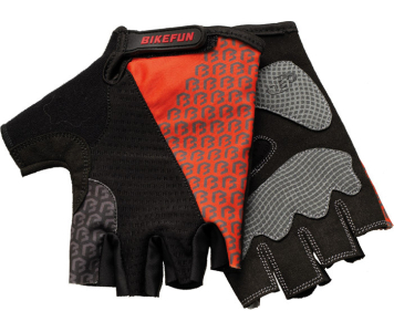 BikeFun Duke rövid kesztyű XL piros
