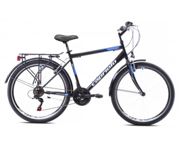 Capriolo Metropolis 21" férfi városi kerékpár Fekete