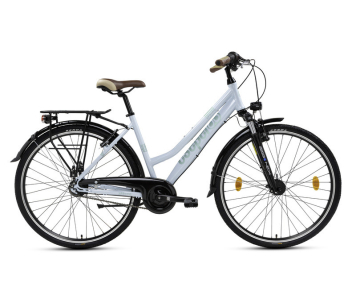 Csepel Spring 100 női városi kerékpár 19" Világoszöld