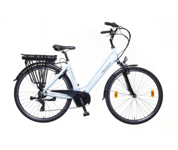 Neuzer Hollandia Delux női 19" pedelec kerékpár Világoskék